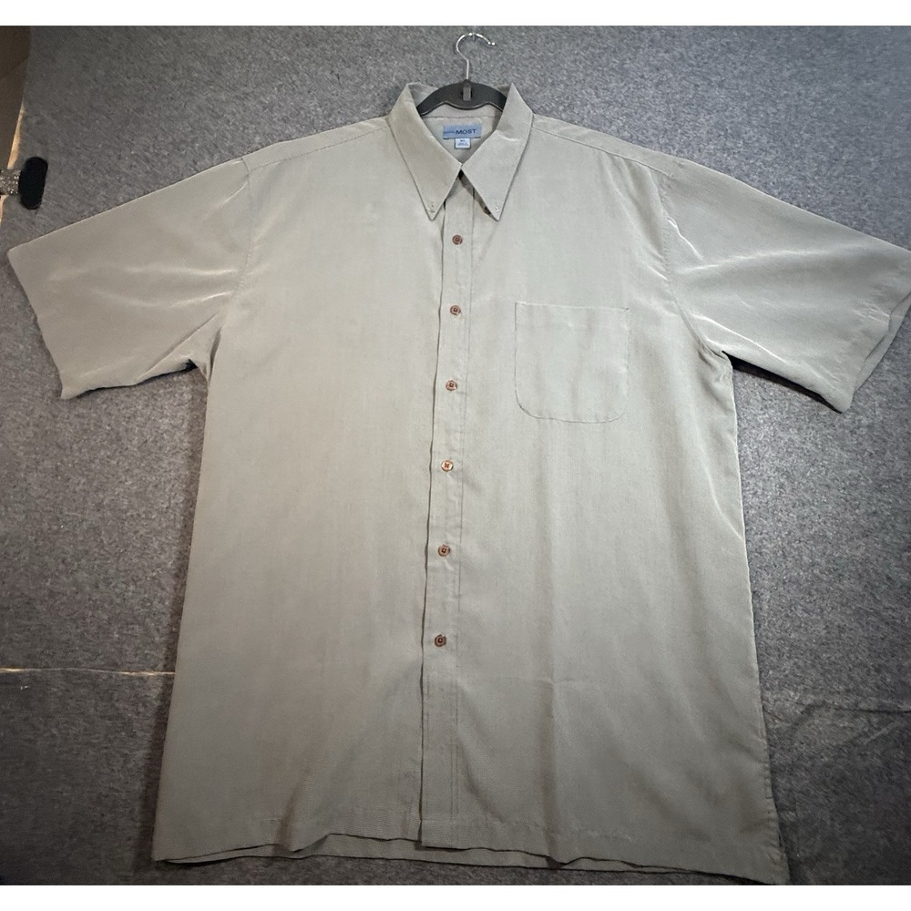 Most Short Sleeve Button Down Shirt XL‎